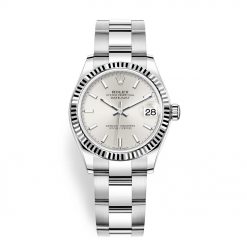 Rolex Datejust 278274 Silver Index Oyster 31mm Stainless Steel Ladies Watch