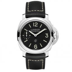 Panerai PAM01084 Luminor Logo 3 Days Black Dial 44 mm Stainless Steel Watch