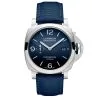 Panerai Pam01157 Luminor 1950 Marina 3 Days Esteel Blue Profondo Watch