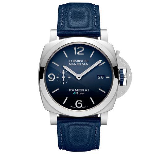 Panerai Pam01157 Luminor 1950 Marina 3 Days Esteel Blue Profondo Watch