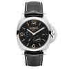 Panerai Pam01321 Luminor 1950 44Mm 3 Days Gmt Power Reserve Automatic Black Dial Stainless Steel Watch