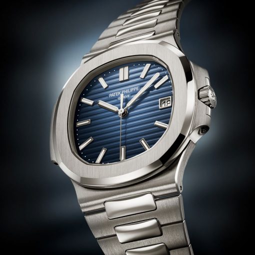 Patek Philippe 5811/1G-001 Nautilus Blue Dial White Gold Watch - Image 2