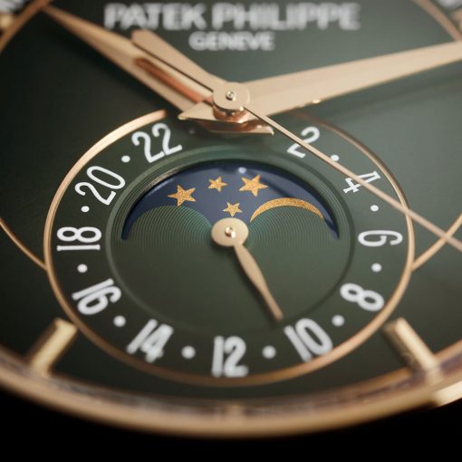 Patek Philippe 5205R-011 Annual Calendar Green Dial Rose Gold Watch - Image 6