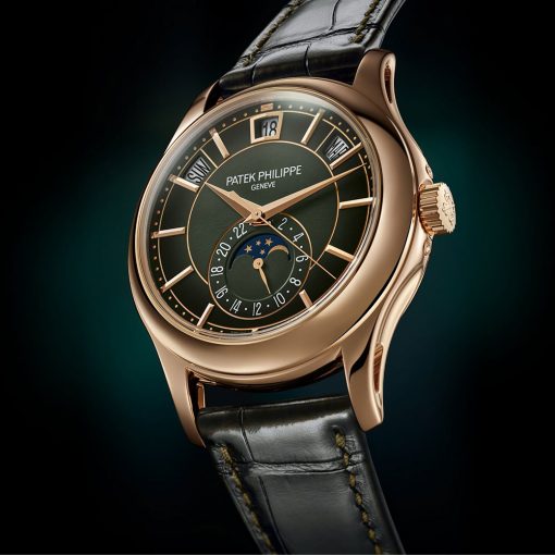 Patek Philippe 5205R-011 Annual Calendar Green Dial Rose Gold Watch - Image 2