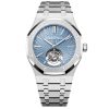 Audemars Piguet 26530Pt.oo.1220Pt.01 Royal Oak Self-Winding Flying Tourbillon Ice Blue Dial Platinum Watch