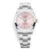 Rolex Oyster Perpetual 124200 Pink Index Dial 34Mm Watch