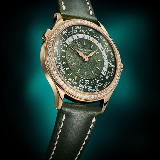 Patek Philippe 7130R-014 Complications Green Dial Rose Gold Watch - Image 5