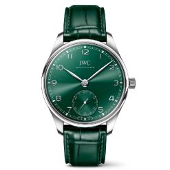 IWC IW358310 Portugieser Automatic 40mm Green Dial Stainless Steel Watch