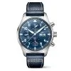 Iwc Iw378003 Pilot Chronograph Blue Dial Stainless Steel Watch