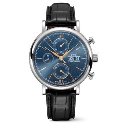 IWC IW391036 Portofino Chronograph Blue Dial Stainless Steel Watch