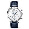 Iwc Iw391407 Portofino Chronograph 39Mm Silver Dial Stainless Steel Watch