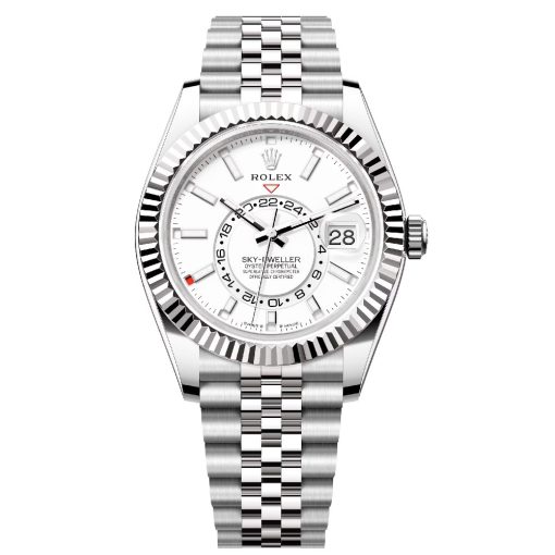 Rolex 336934-0004 Sky-Dweller Stainless Steel White Dial Jubilee Bracelet Watch