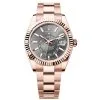 Rolex 336935-0004 Sky-Dweller Slate Dial 18K Everose Gold Watch