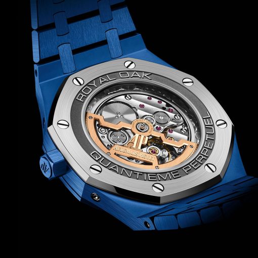 Audemars Piguet 26579Cs.oo.1225Cs.01 Royal Oak Perpetual Calendar Blue Ceramic Watch - Image 4