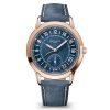 Patek Philippe 5224R-001 Calatrava Travel Time Blue Dial Rose Gold Watch