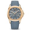 Patek Philippe 5261R-001 Aquanaut Luce Annual Calendar Rose Gold Blue Dial Watch