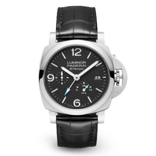 Panerai Pam01360 Luminor 1950 44Mm Bitempo Stainless Steel Watch