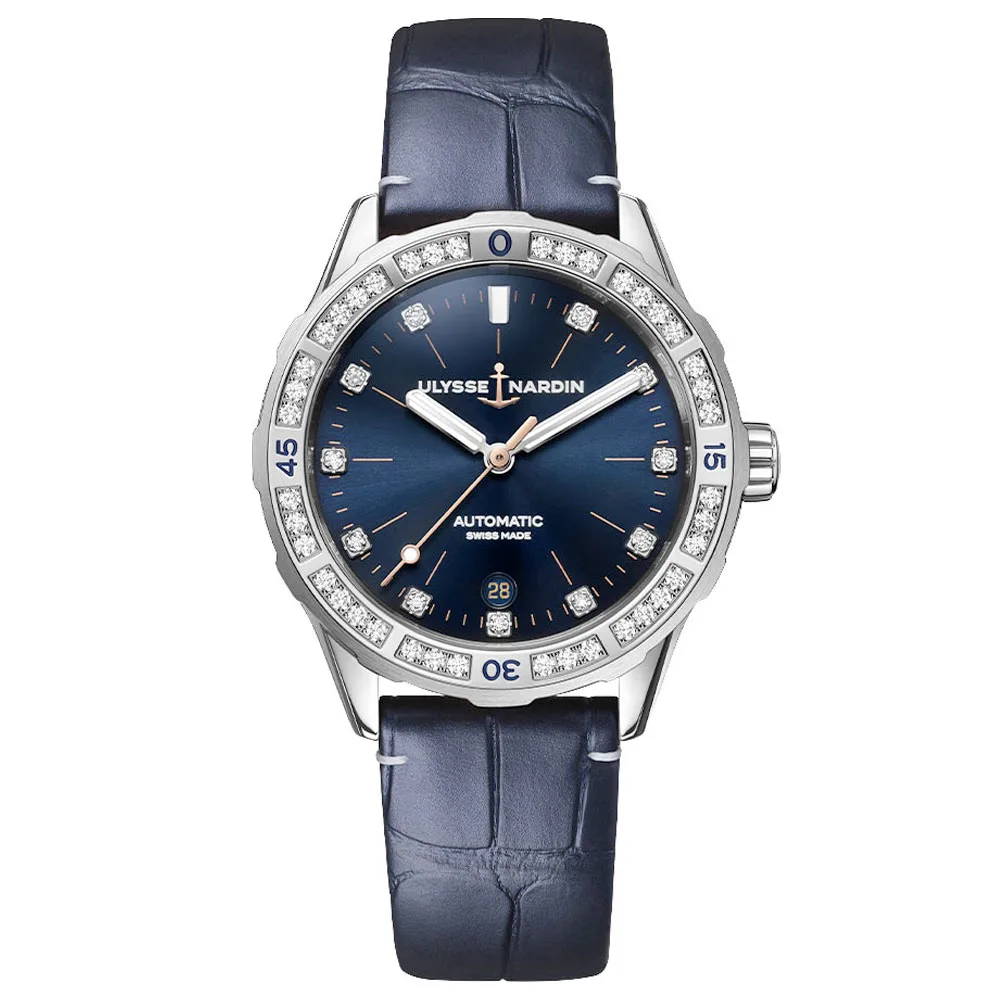 Ulysse Nardin 8163-182B.1/13 Lady Diver 39Mm Ladies Watch