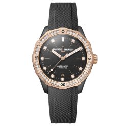 Ulysse Nardin 8165-182B-3/BLACK Lady Diver 39mm Ladies Watch