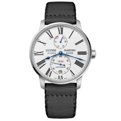 Ulysse Nardin 1183-310-0a/0a Marine Chronometer Torpilleur 42mm Men's Watch