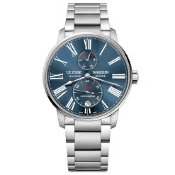 Ulysse Nardin 1183-310-7m/43 Marine Chronometer Torpilleur 42mm Men's Watc