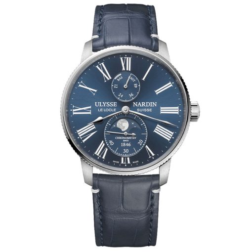 Ulysse Nardin 1193-310Le-3A-175/1A Marine Torpilleur Moonphase 42Mm Men'S Watch