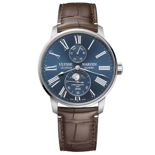 Ulysse Nardin 1193-310Le-3A-175/1B Marine Torpilleur Moonphase 42Mm Men'S Watch