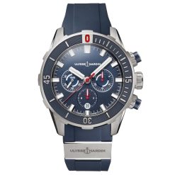 Ulysse Nardin 1503-170-3/93 Diver Chronograph 44mm Mens Watch