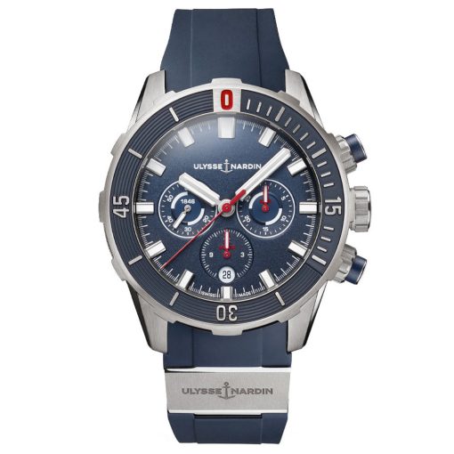 Ulysse Nardin 1503-170-3/93 Diver Chronograph 44Mm Mens Watch