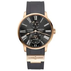 Ulysse Nardin 1182-310-3/42 Marine Chronometer Torpilleur 42mm Men's Watch