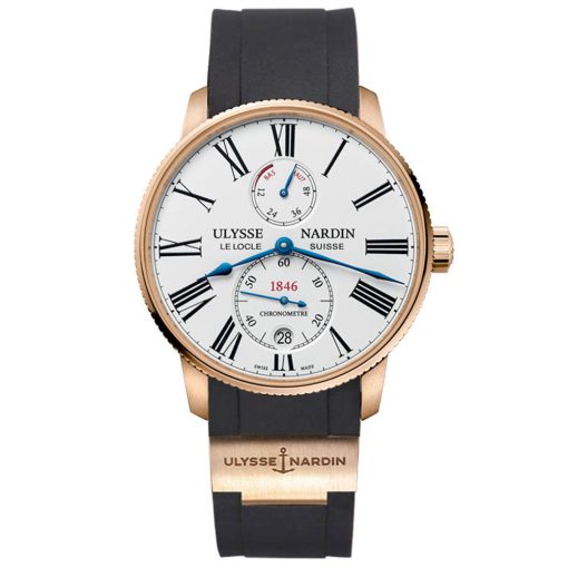 Ulysse Nardin 1182-310-3/40 Marine Chronometer Torpilleur 42Mm Men'S Watch