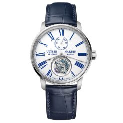 Ulysse Nardin 1283-310-0ae/1a Marine Torpilleur Tourbillon 42mm Men's Watch