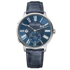 Ulysse Nardin 3343-320-3a/1a Marine Torpilleur Dual Time 44mm Men's Watch