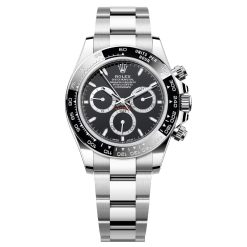 Rolex 126500ln-0002 Cosmograph Daytona Black Dial Stainless Steel Men's Watch