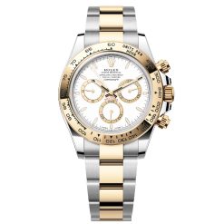 Rolex 126503-0001 Cosmograph Daytona White Dial Oystersteel and 18k Yellow Gold Men's Watch