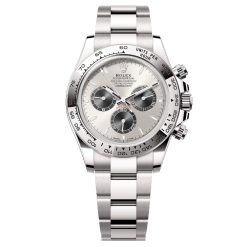 Rolex 126509-0003 Cosmograph Daytona Silver Dial White Gold Watch