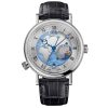 Breguet 5717Pt/Eu/9Zu Classique Hora Mundi Mens Watch