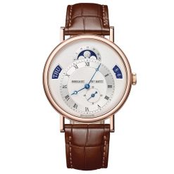 Breguet 7337br/12/9vu Classique Day Date Moonphase Mens Watch