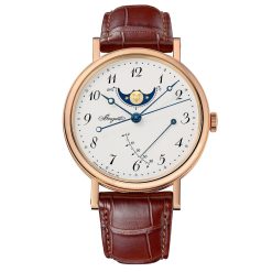 Breguet 7787br/29/9v6 Classique Moonphase Power Reserve 39mm Mens Watch