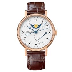 Breguet 8787br/29/986 Classique Moonphase Power Reserve 36mm Ladies Watch