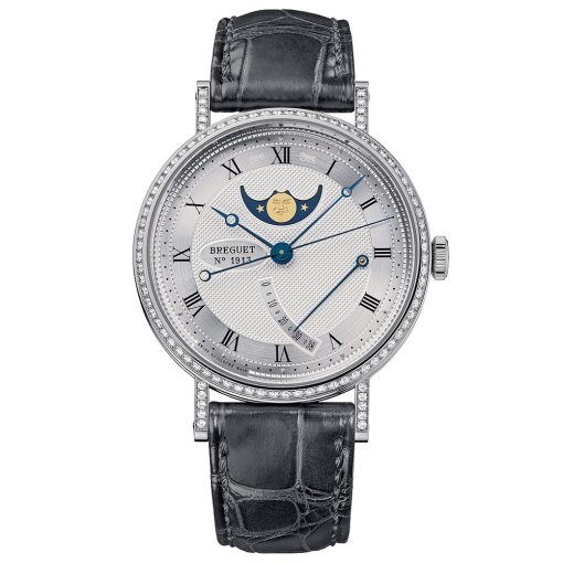 Breguet 8788Bb/12/986/Dd00 Classique Moonphase Power Reserve 36Mm Ladies Watch