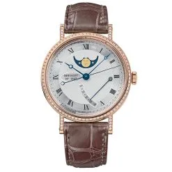 Breguet 8788BR/12/986/DD00 Classique Moonphase Power Reserve 36mm Ladies Watch