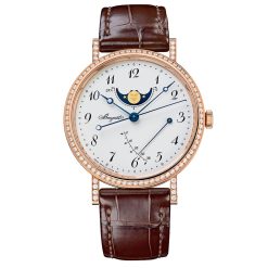 Breguet 8788BR/29/986/DD00 Classique Moonphase Power Reserve 36mm Ladies Watch