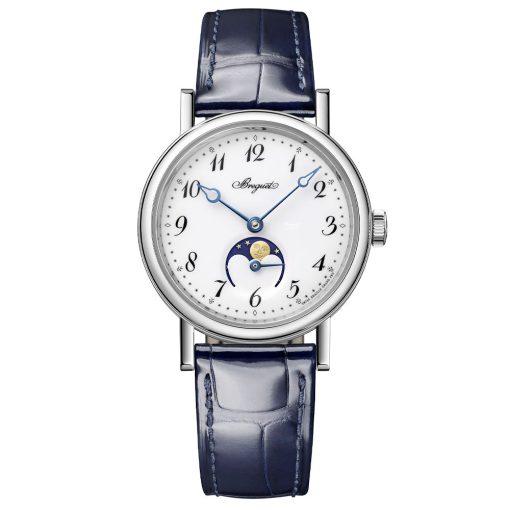 Breguet 9087Bb/29/964 Classique Automatic Moonphase 30Mm Ladies Watch