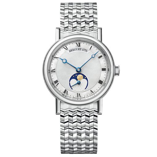 Breguet 9087Bb/52/Bc0 Classique Automatic Moonphase 30Mm Ladies Watch