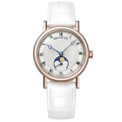 Breguet 9087br/52/964 Classique Automatic Moonphase 30mm Ladies Watch