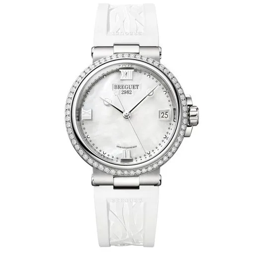 Breguet 9518St/5W/584/D000 Marine Automatic 33.8Mm Ladies Watch