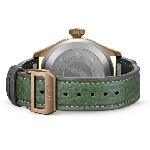 Iwc Iw329702 Big Pilot'S Watch 43Mm Green Dial Bronze Case Watch - Image 3