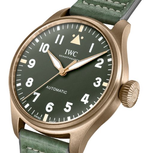 Iwc Iw329702 Big Pilot'S Watch 43Mm Green Dial Bronze Case Watch - Image 2