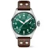 Iwc Iw501015 Big Pilot'S Watch Green Dial Stainless Steel Watch
